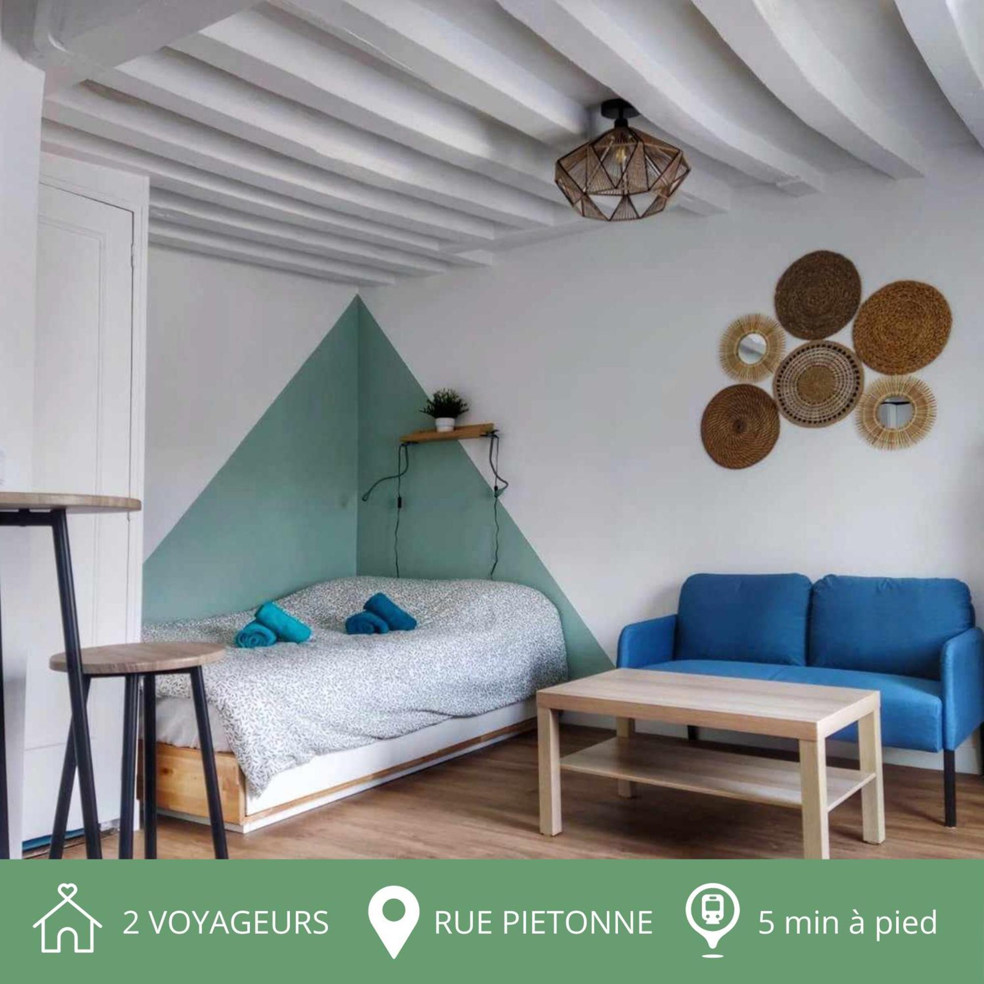 Au P'Tit Lagny - Rue Pietonne Apartment Екстериор снимка