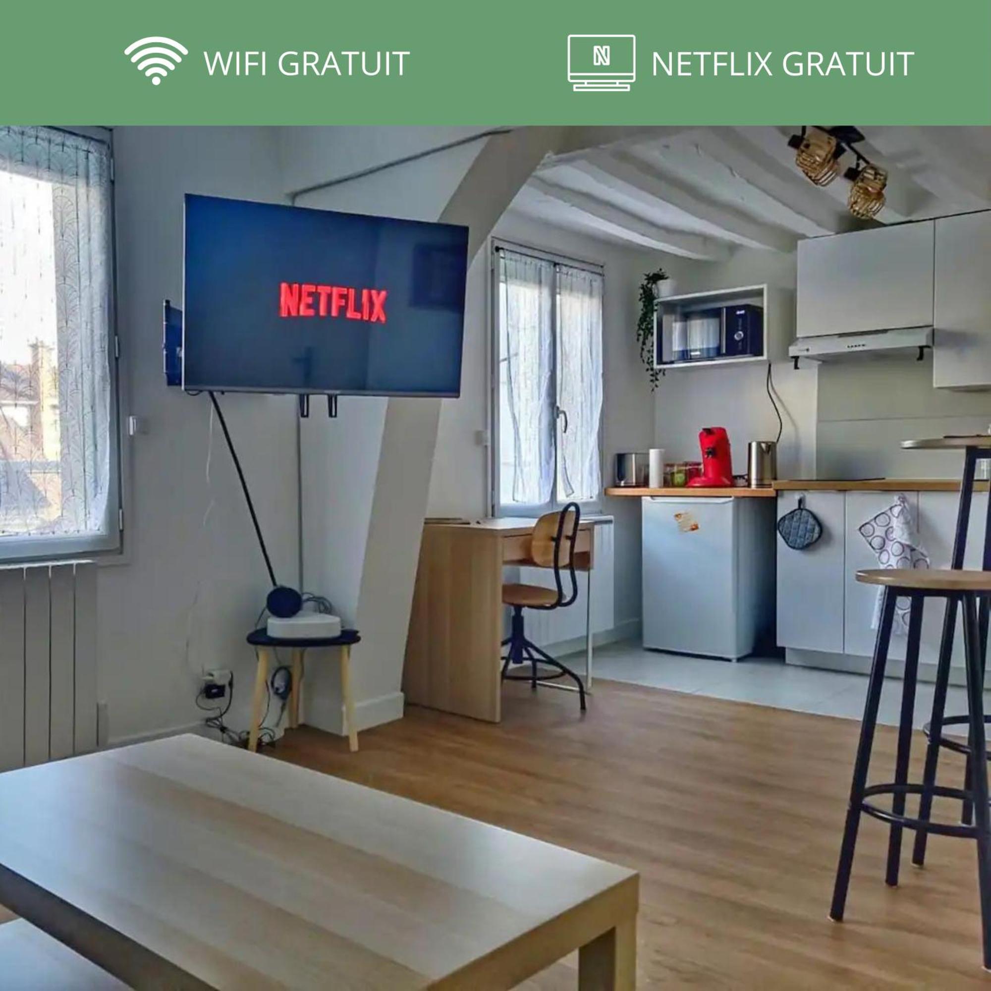 Au P'Tit Lagny - Rue Pietonne Apartment Екстериор снимка
